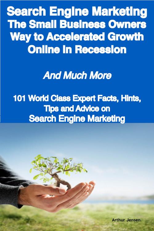 Cover of the book Search Engine Marketing - The Small Business Owners Way to Accelerated Growth Online in Recession - And Much More - 101 World Class Expert Facts, Hints, Tips and Advice on Search Engine Marketing by Arthur Jensen, Emereo Publishing