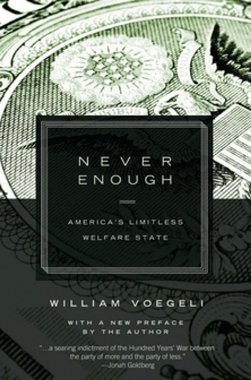 Cover of the book Never Enough by William Voegeli, Encounter Books