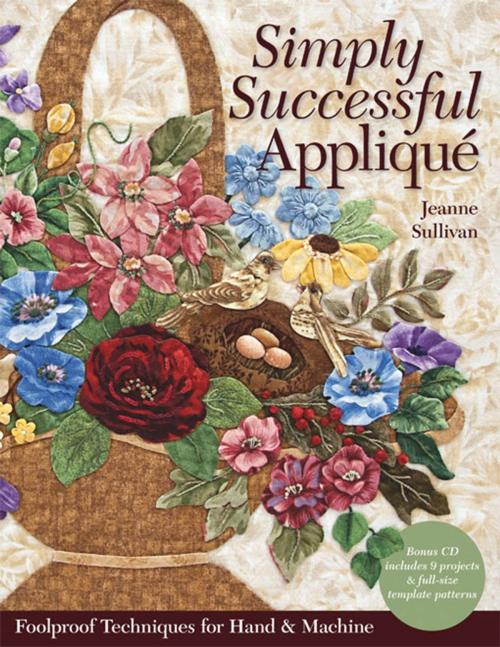 Cover of the book Simply Successful Applique by Jeanne Sullivan, C&T Publishing