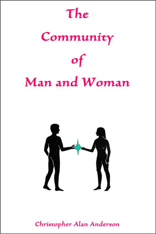 Cover of the book The Community of Man and Woman by Christopher Alan Anderson, First Edition Design Publishing