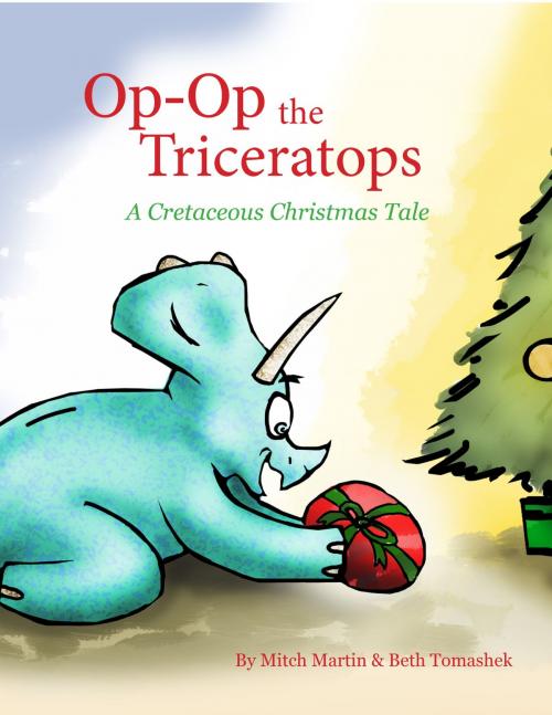 Cover of the book Op-Op, the Triceratops by Mitch Martin, BookBaby