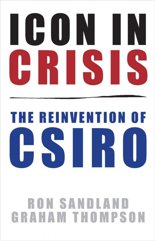 Cover of the book Icon in Crisis by Ron Sandland, Graham Thompson, University of New South Wales Press