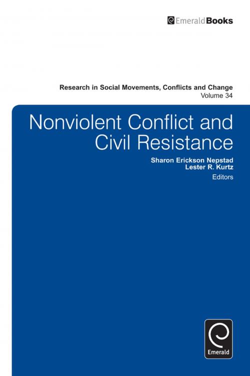 Cover of the book Nonviolent Conflict and Civil Resistance by , Emerald Group Publishing Limited