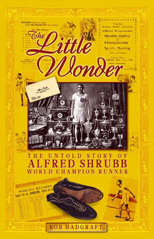 Cover of the book The Little Wonder: The Untold Story of Alfred Shrubb - World Champion Runner by Rob Hadgraft, Desert Island Books