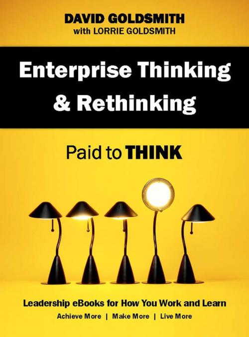 Cover of the book Enterprise Thinking & Rethinking by David Goldsmith, BenBella Books, Inc.