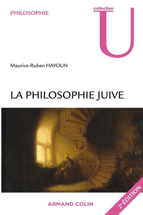 Cover of the book La philosohie juive by Maurice-Ruben Hayoun, Armand Colin
