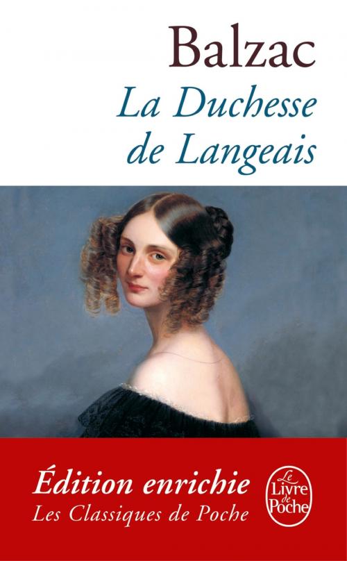 Cover of the book La Duchesse de Langeais by Honoré de Balzac, Le Livre de Poche