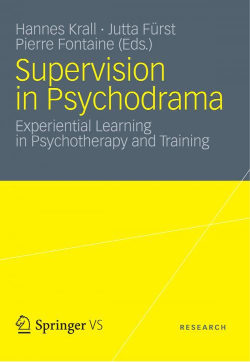 Cover of the book Supervision in Psychodrama by , Springer Fachmedien Wiesbaden