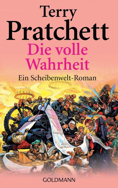 Cover of the book Die volle Wahrheit by Terry Pratchett, Manhattan