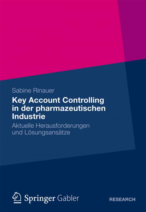 Cover of the book Key Account Controlling in der pharmazeutischen Industrie by Sabine Rinauer, Springer Fachmedien Wiesbaden