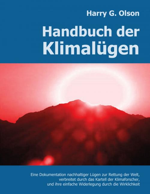 Cover of the book Handbuch der Klimalügen by Harry G. Olson, TvR Medienverlag