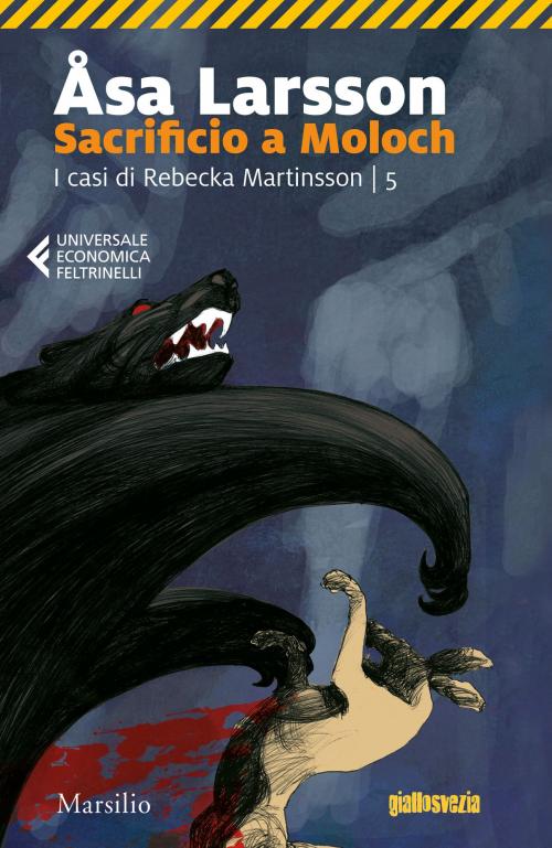 Cover of the book Sacrificio a Moloch by Åsa Larsson, Marsilio