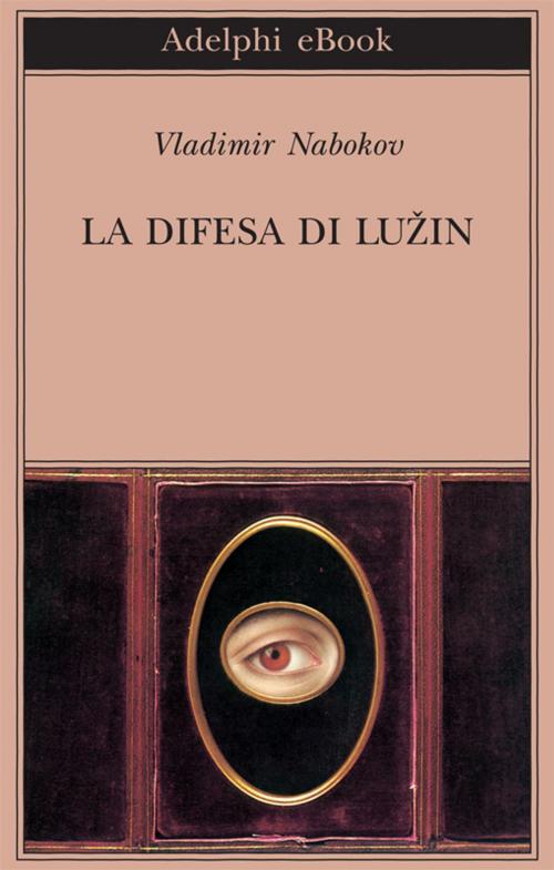 Cover of the book La difesa di Luzin by Vladimir Nabokov, Adelphi