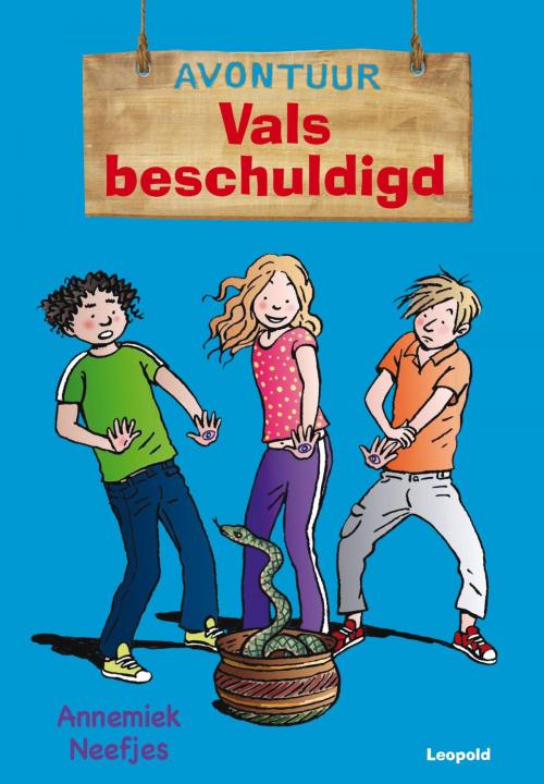 Cover of the book Vals beschuldigd by Annemiek Neefjes, WPG Kindermedia