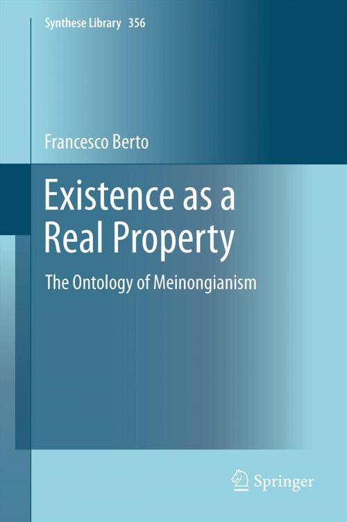 Cover of the book Existence as a Real Property by Francesco Berto, Springer Netherlands