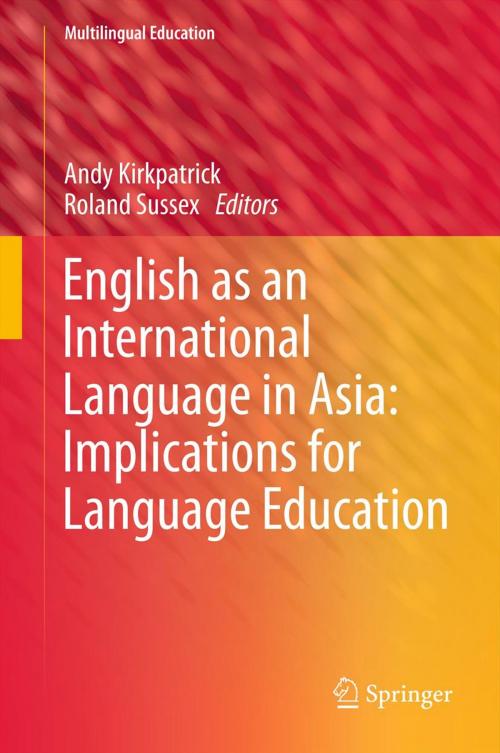 Cover of the book English as an International Language in Asia: Implications for Language Education by , Springer Netherlands
