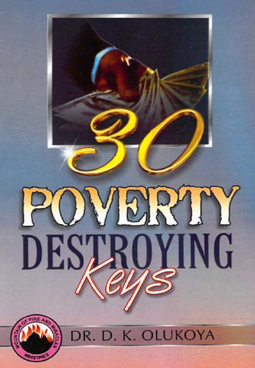 Cover of the book 30 Poverty Destroying Keys by Dr. D. K. Olukoya, mfm