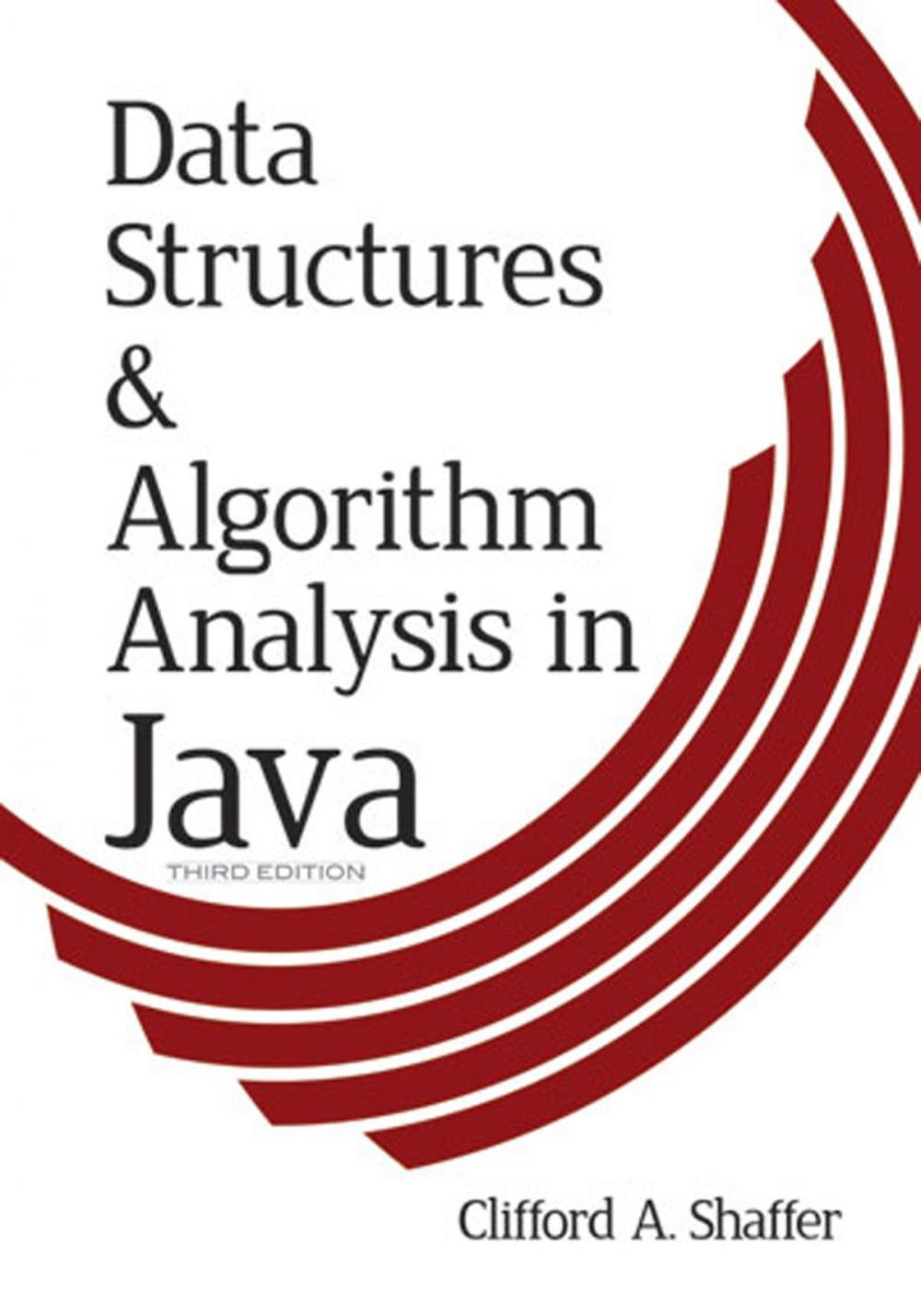 Big bigCover of Data Structures and Algorithm Analysis in Java, Third Edition