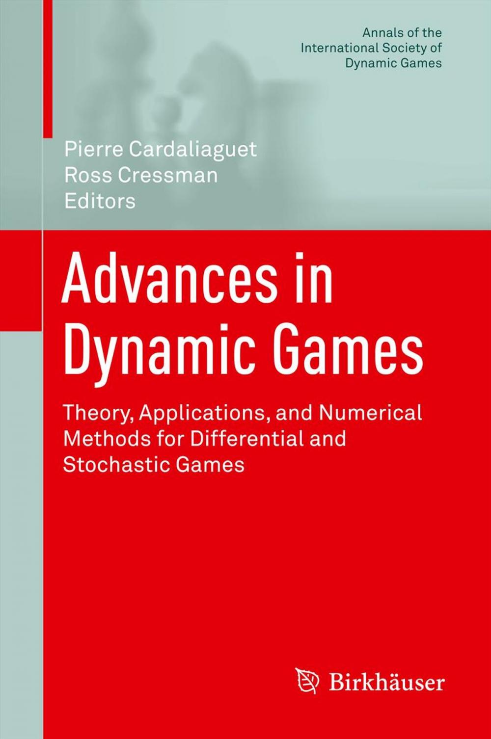 Big bigCover of Advances in Dynamic Games
