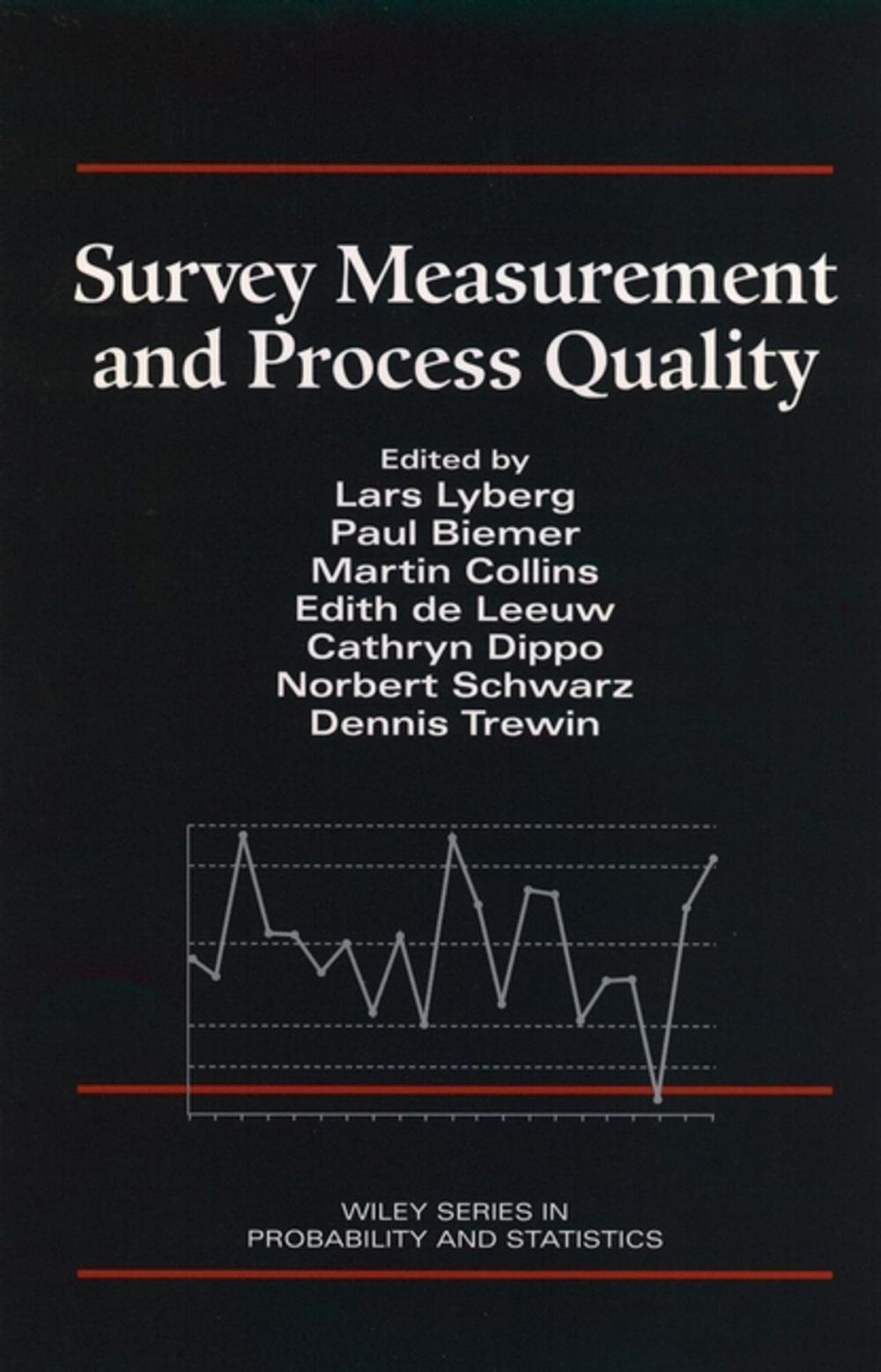 Big bigCover of Survey Measurement and Process Quality