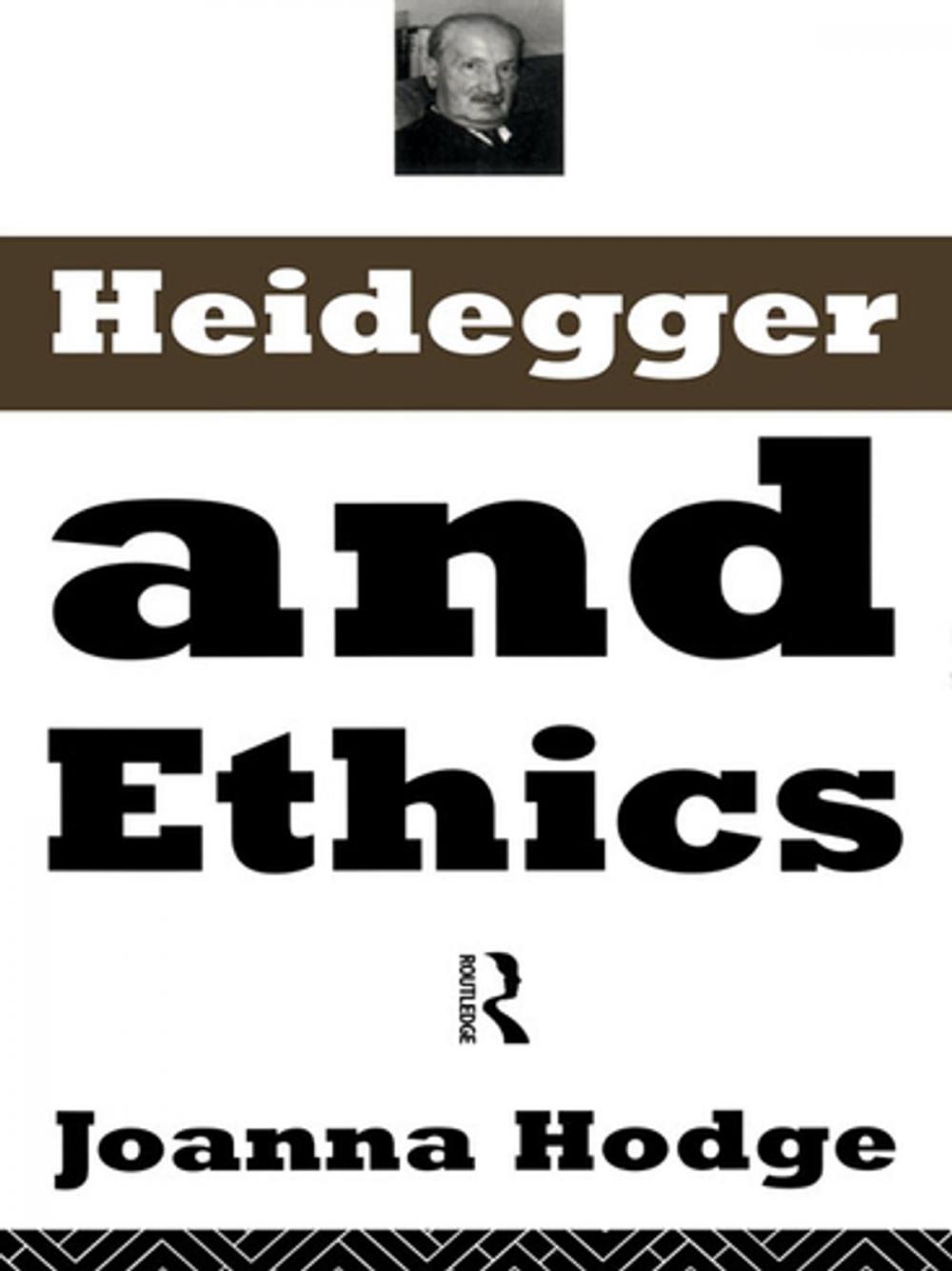 Big bigCover of Heidegger and Ethics