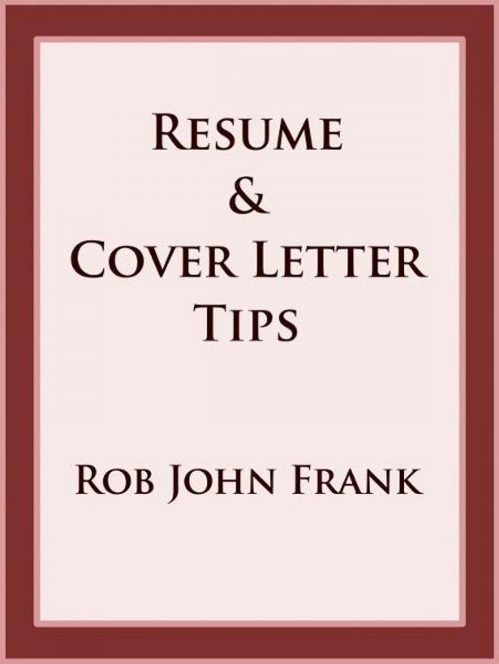 Big bigCover of Resume & Cover Letter Tips