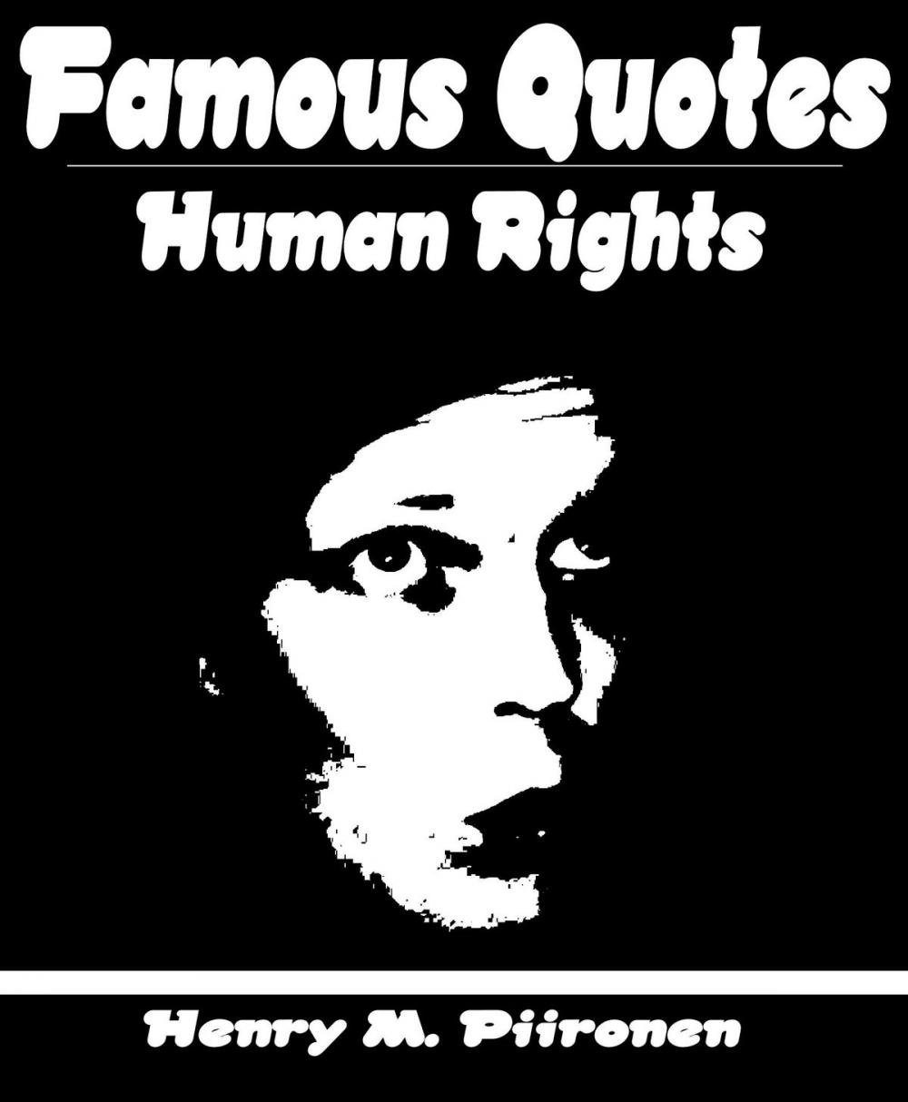 Big bigCover of Famous Quotes on Human Rights