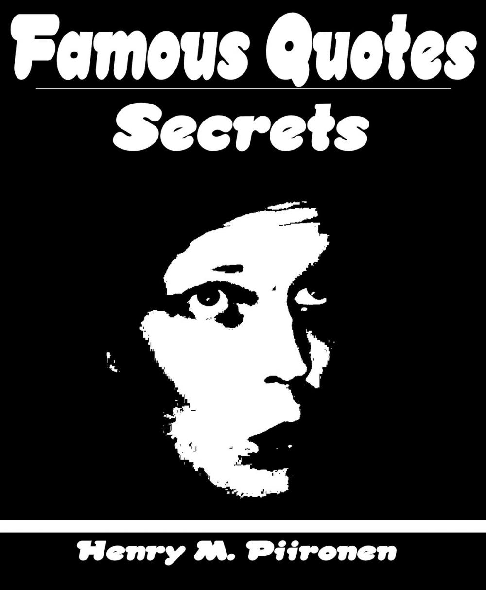 Big bigCover of Famous Secrets Quotes