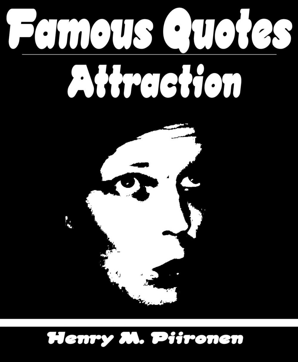 Big bigCover of Famous Quotes on Attraction