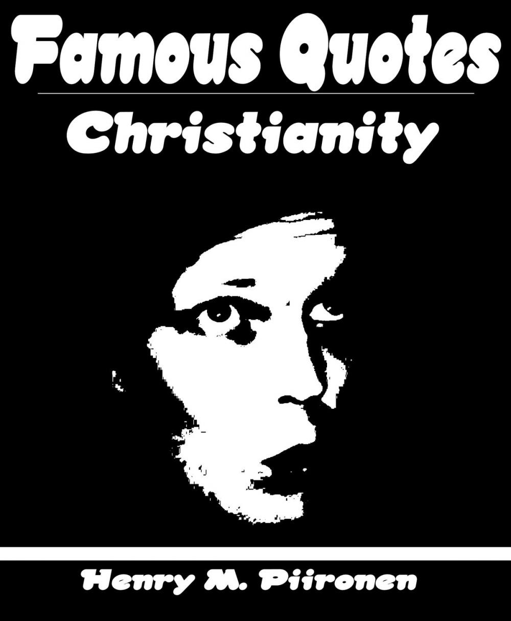 Big bigCover of Famous Quotes on Christianity