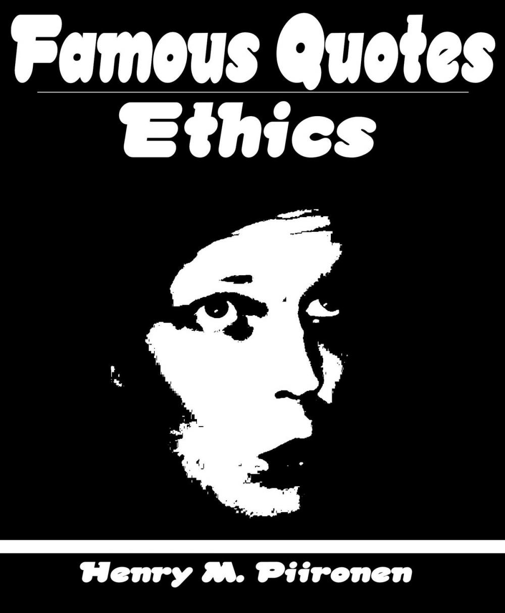 Big bigCover of Famous Quotes on Ethics