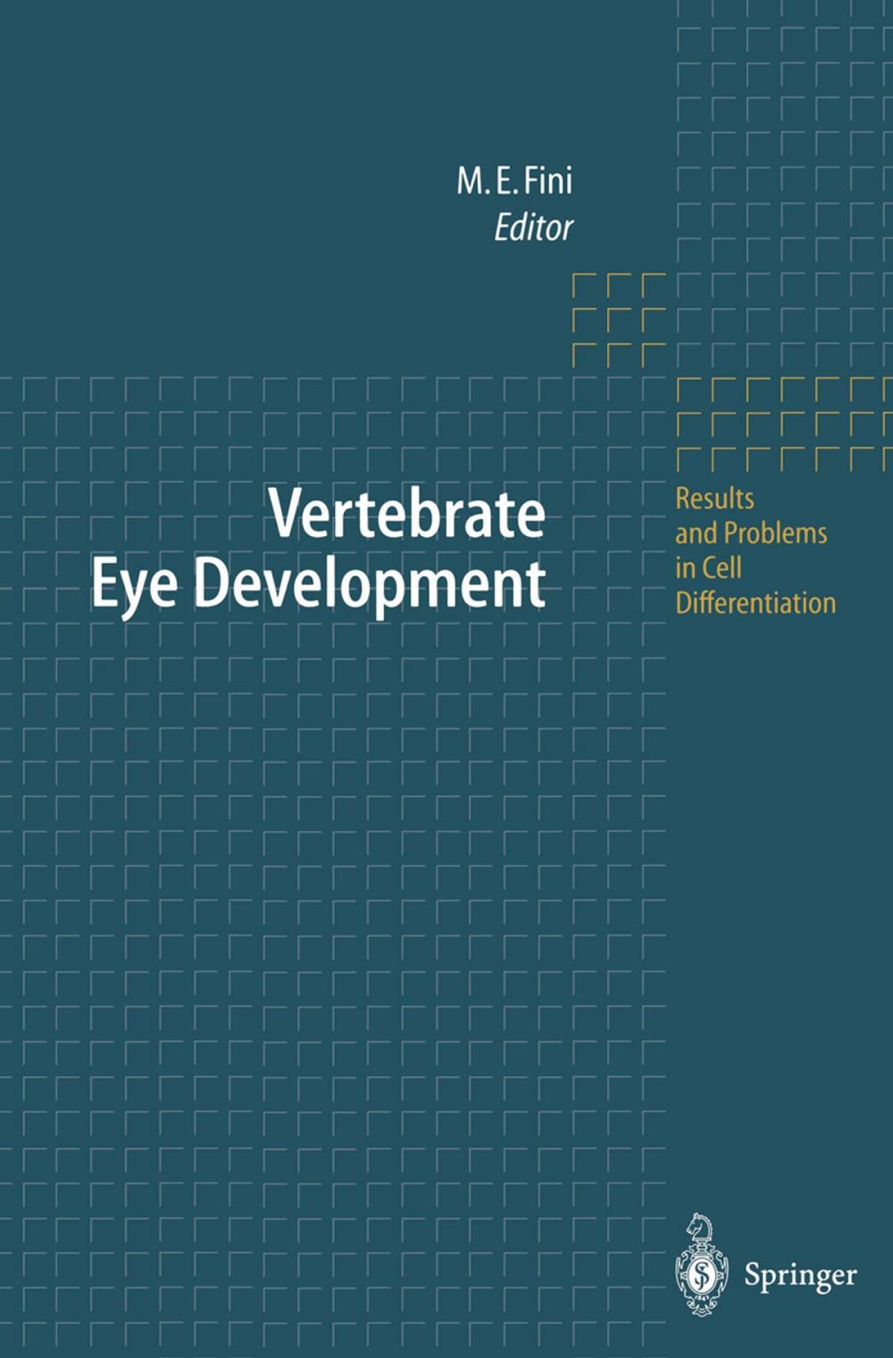 Big bigCover of Vertebrate Eye Development