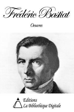 Cover of the book Oeuvres de Frédéric Bastiat by Joseph de Maistre
