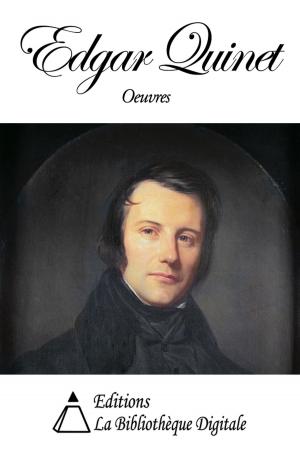 Book cover of Oeuvres de Edgar Quinet