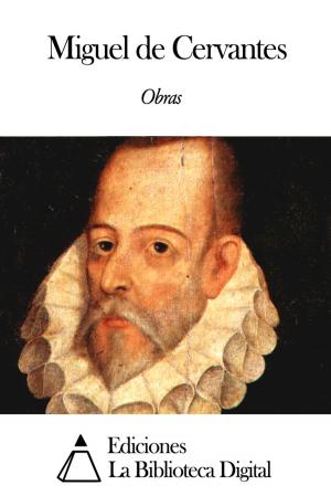 Book cover of Obras de Miguel de Cervantes