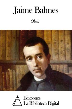 Book cover of Obras de Jaime Balmes