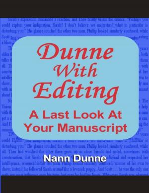 Book cover of Dunne With Editing