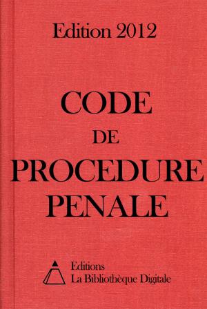 Cover of the book Code de Procédure Pénale (France) - Edition 2012 by Alfred de Musset