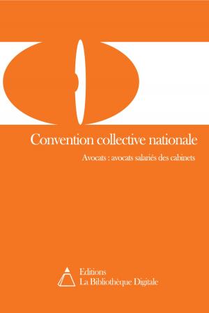 Cover of the book Convention collective nationale des cabinets d'avocats (avocats salariés) (3078) by Emmanuel Kant