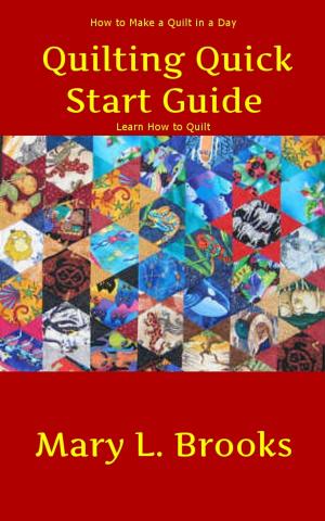 Cover of the book Quilting Quick Start Guide: How to Make a Quilt in a Day by Kenneth J. Brewster