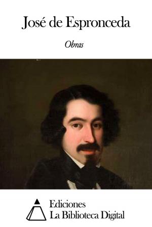 Cover of the book Obras de José de Espronceda by Jaime Balmes