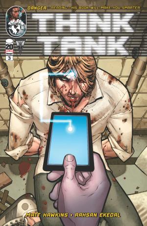 Cover of the book Think Tank #3 by Ron Marz, Jeremy Haun, Sunny Gho, Troy Peteri, Filip Sablik, Stjepan Sejic