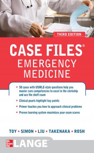 Cover of the book Case Files Emergency Medicine, Third Edition by Matthew S. Kaufman, Latha Ganti, Arthur Rusovici