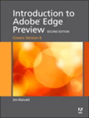 Book cover of Introduction to Adobe Edge Animate Preview (covers version 7)