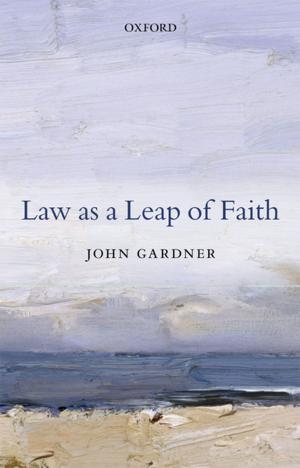 Cover of the book Law as a Leap of Faith by 