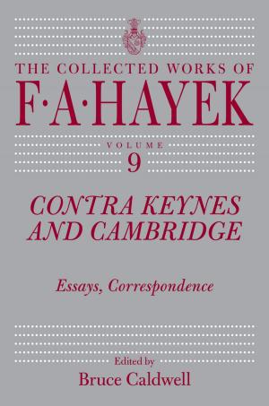 Cover of the book Contra Keynes and Cambridge by Norman J. W. Thrower