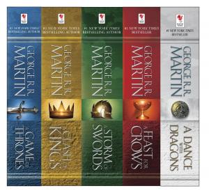 Cover of the book George R. R. Martin's A Game of Thrones 5-Book Boxed Set (Song of Ice and Fire Series) by Edward Wright
