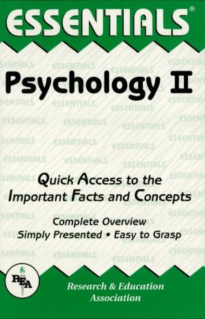 Cover of the book Psychology II Essentials by Editors of REA