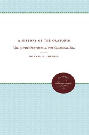 Cover of A History of the Oratorio