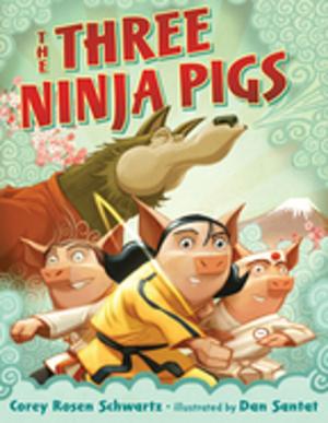 Cover of the book The Three Ninja Pigs by David A. Adler